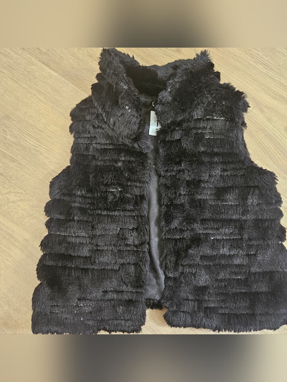 Milly Minis Faux Fur Vesr In Size 4